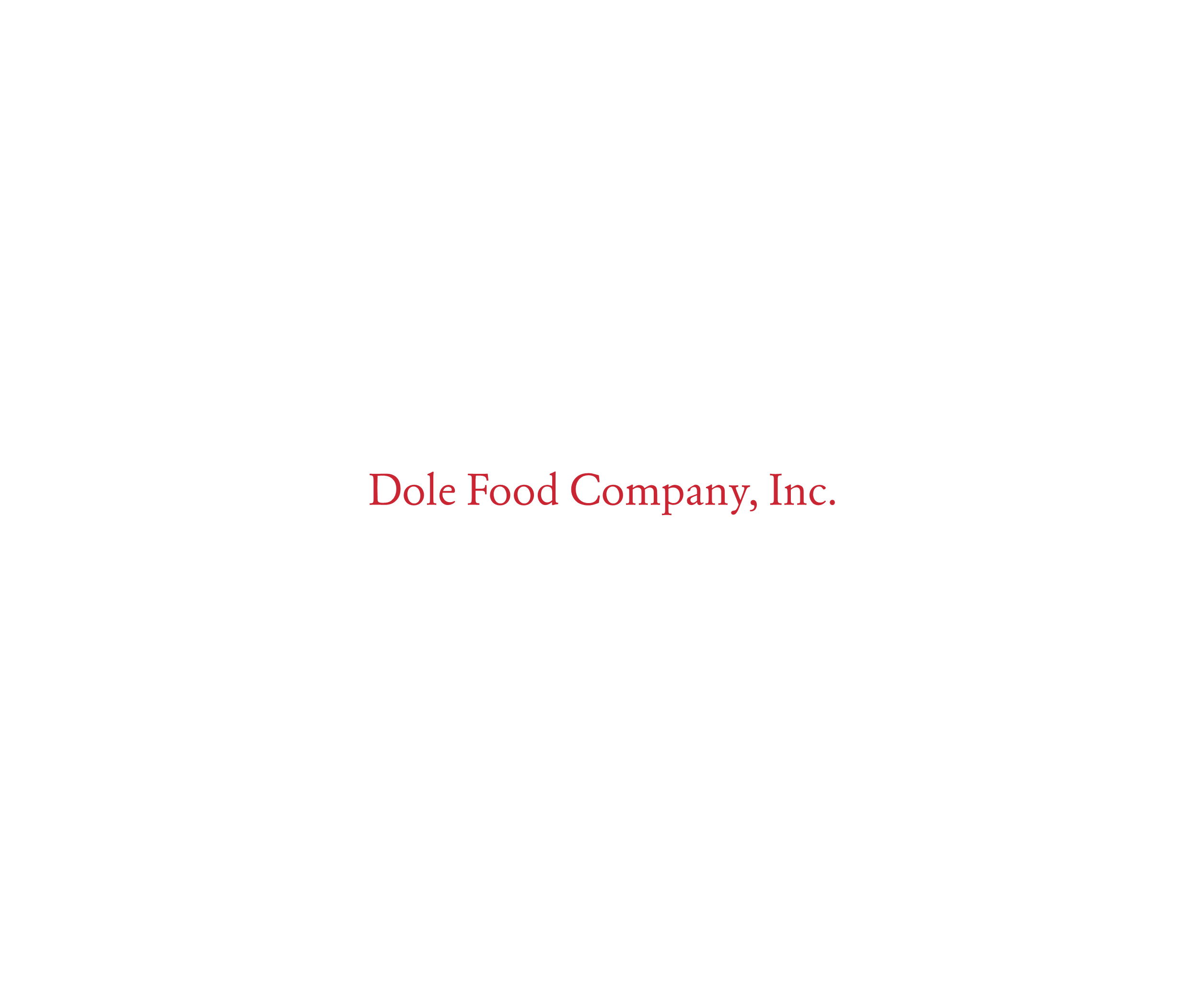 Dole Food Company标志