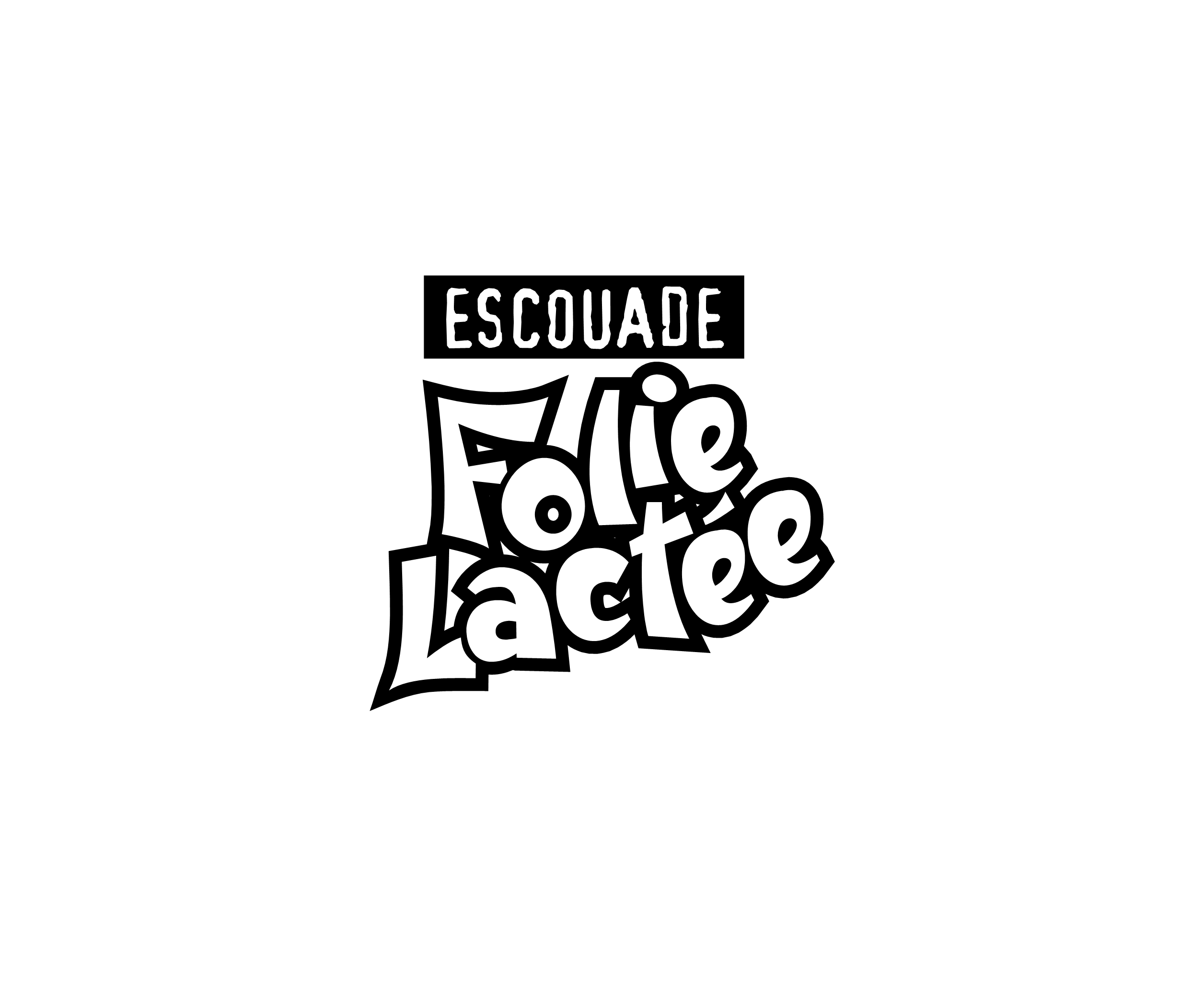 Escouades Folie Lactee标志