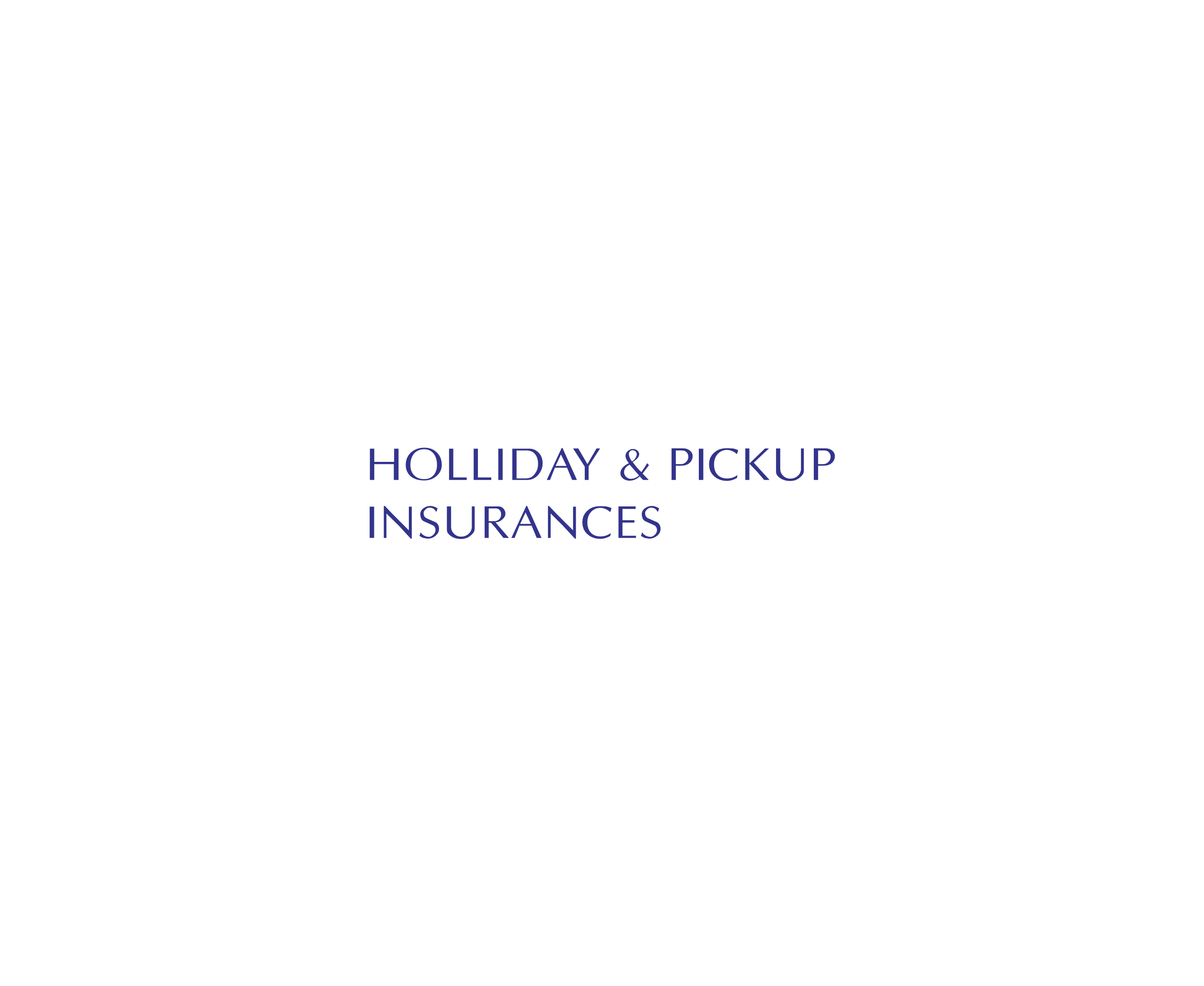 Holliday Pickup标志