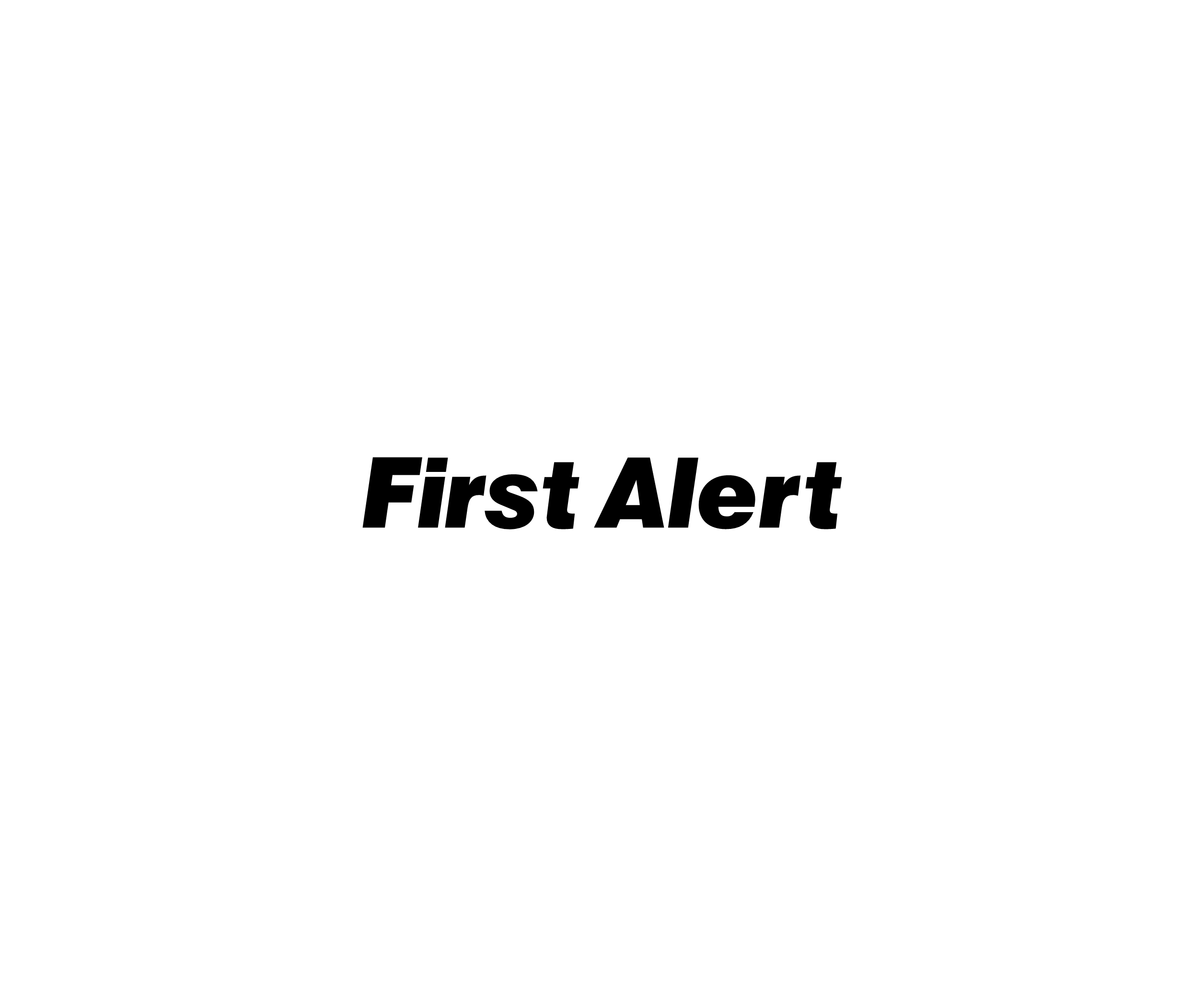 First Alert标志