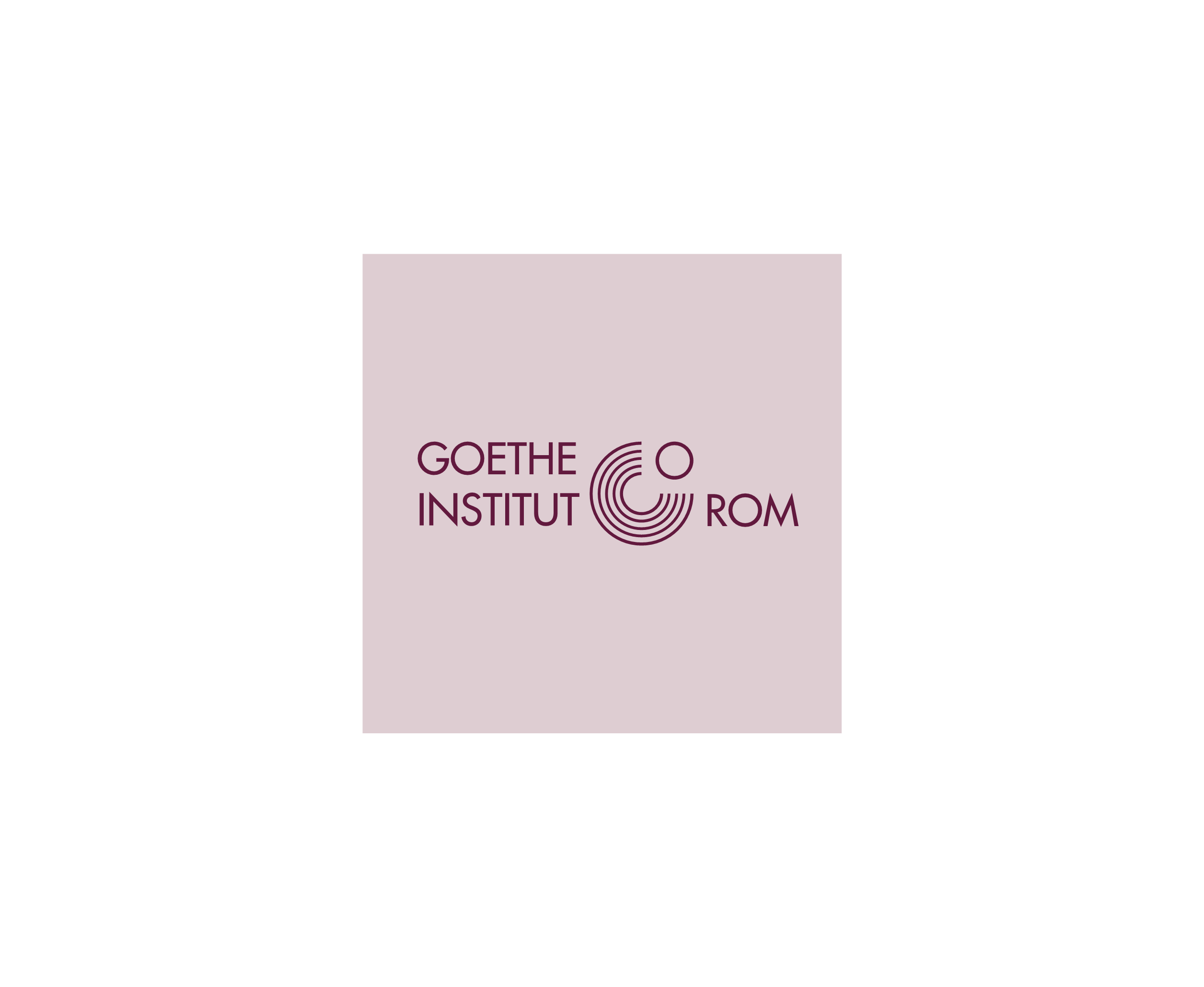 Goethe Institut Rom标志