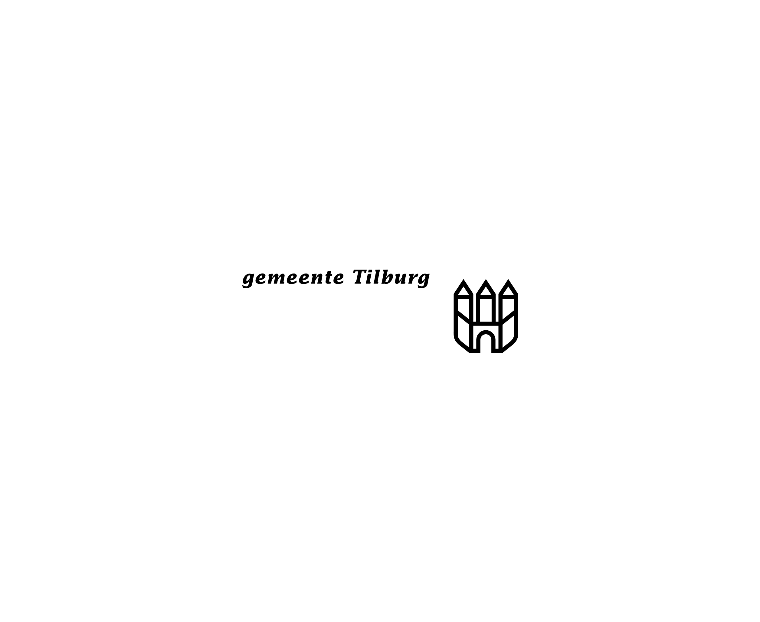 Gemeente Tilburg标志