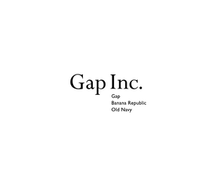 Gap IncLOGO