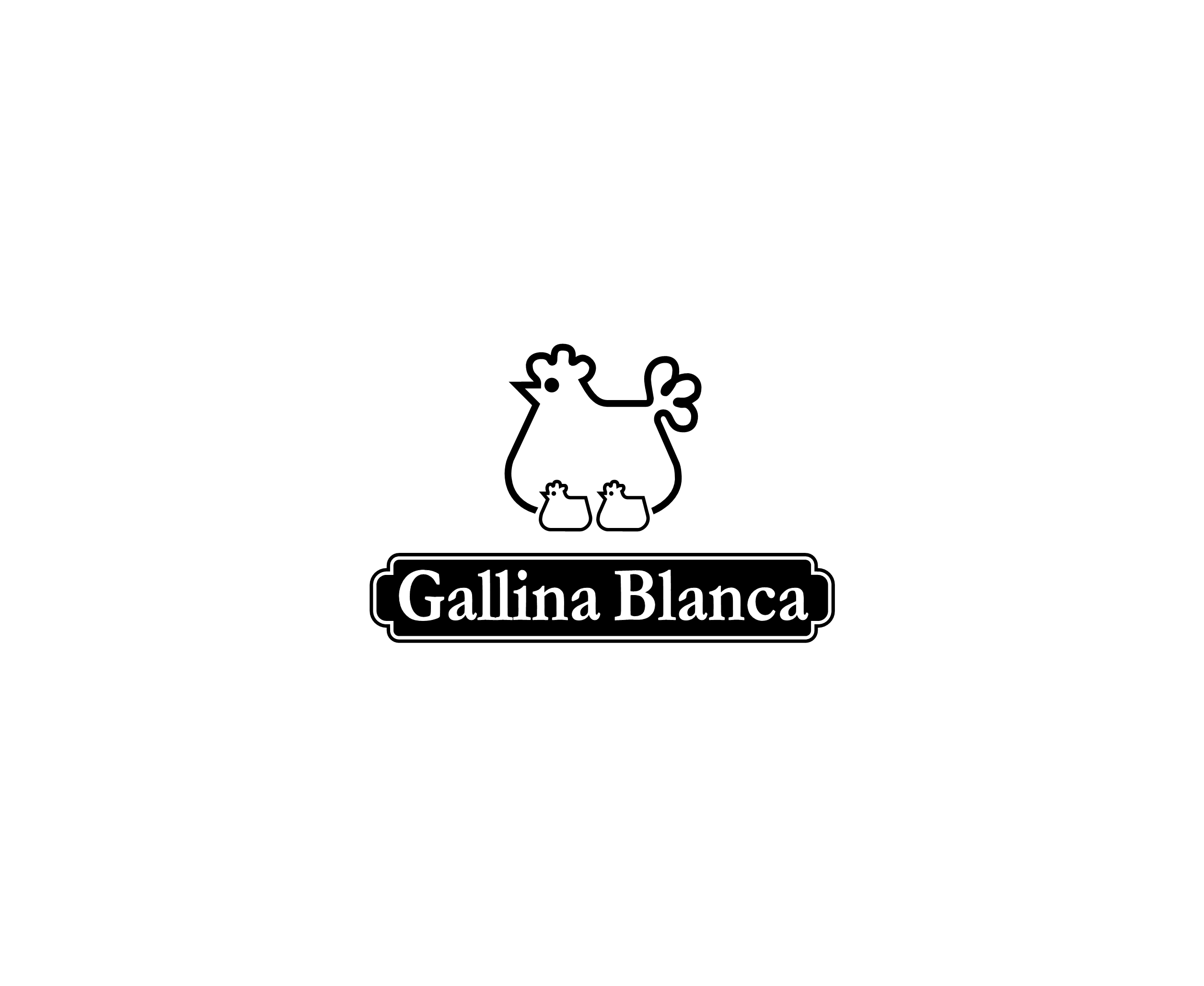 Gallina Blanca标志