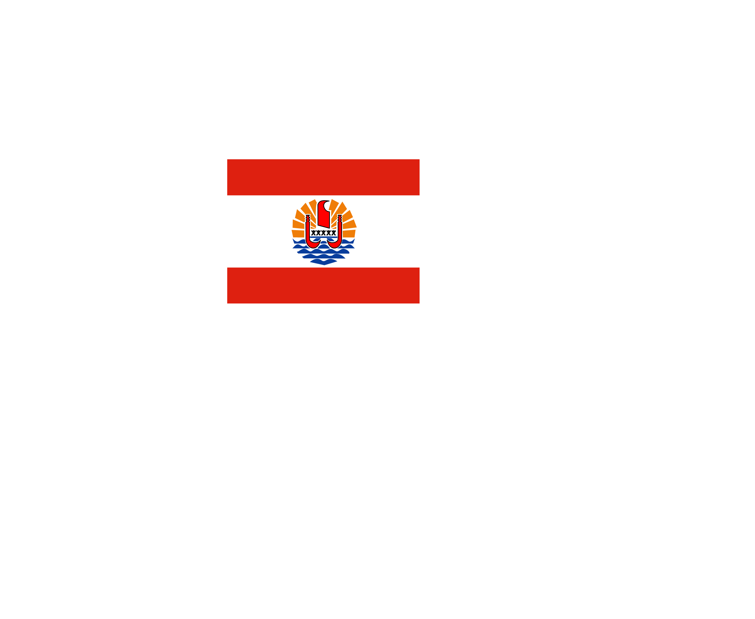 Flag Of French Polynesia标志