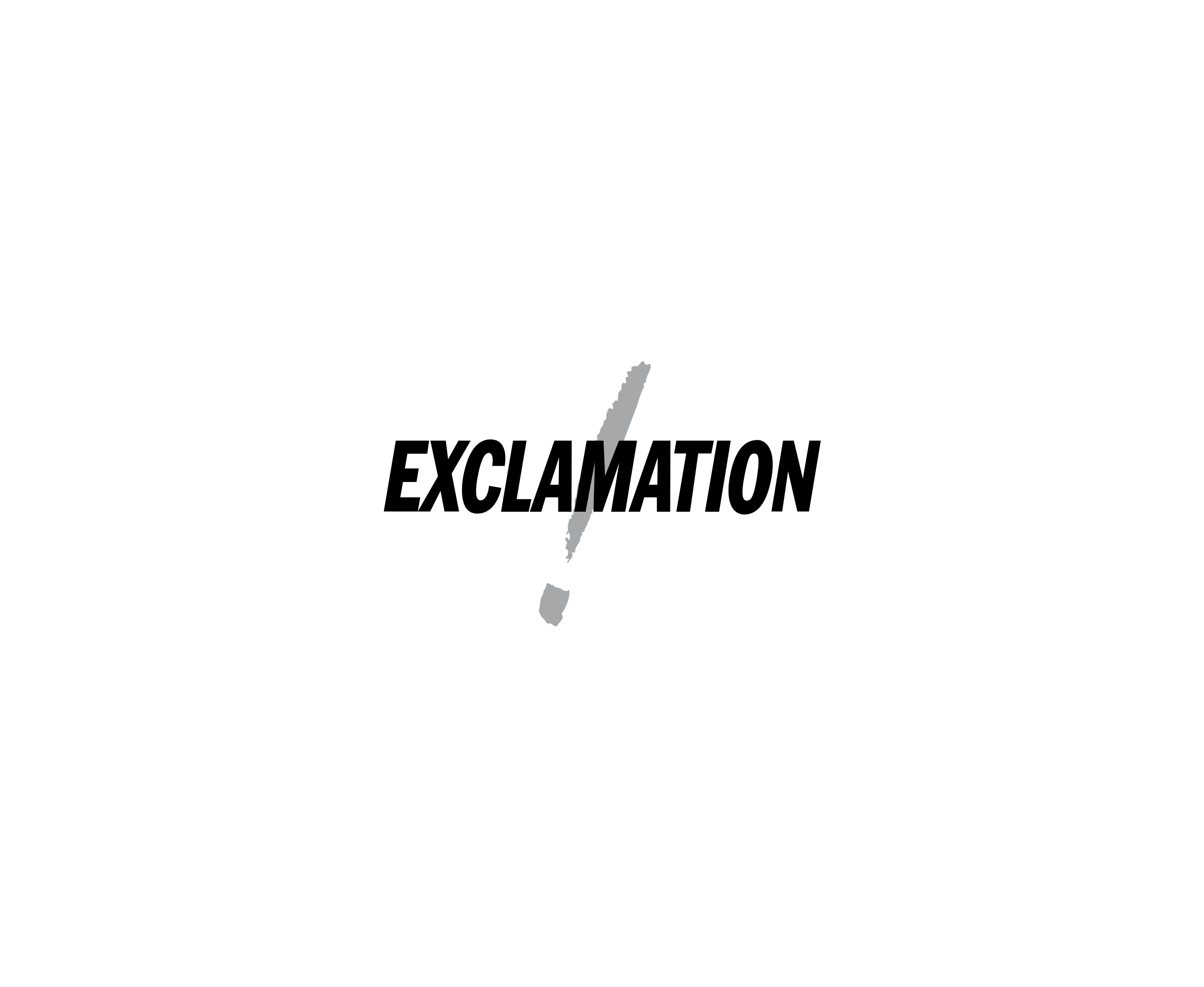 Exclamation标志