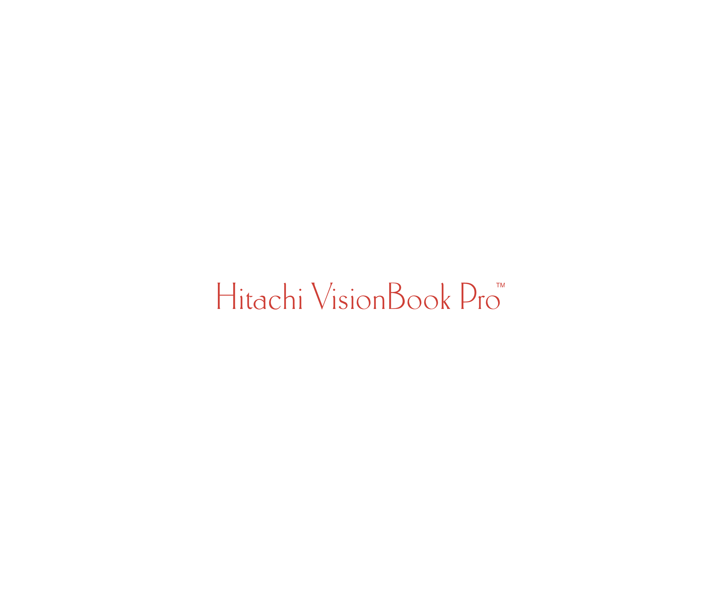 Hitachi Visionbook Pro标志