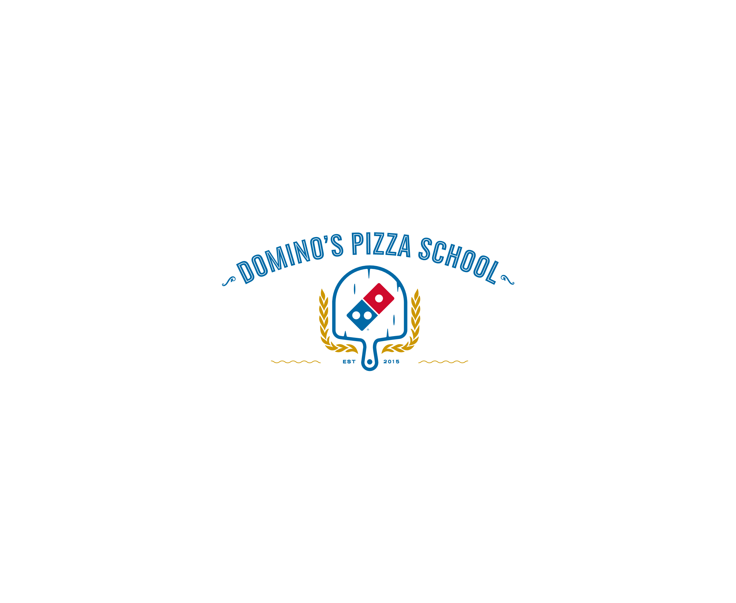 Domino S Pizza School标志