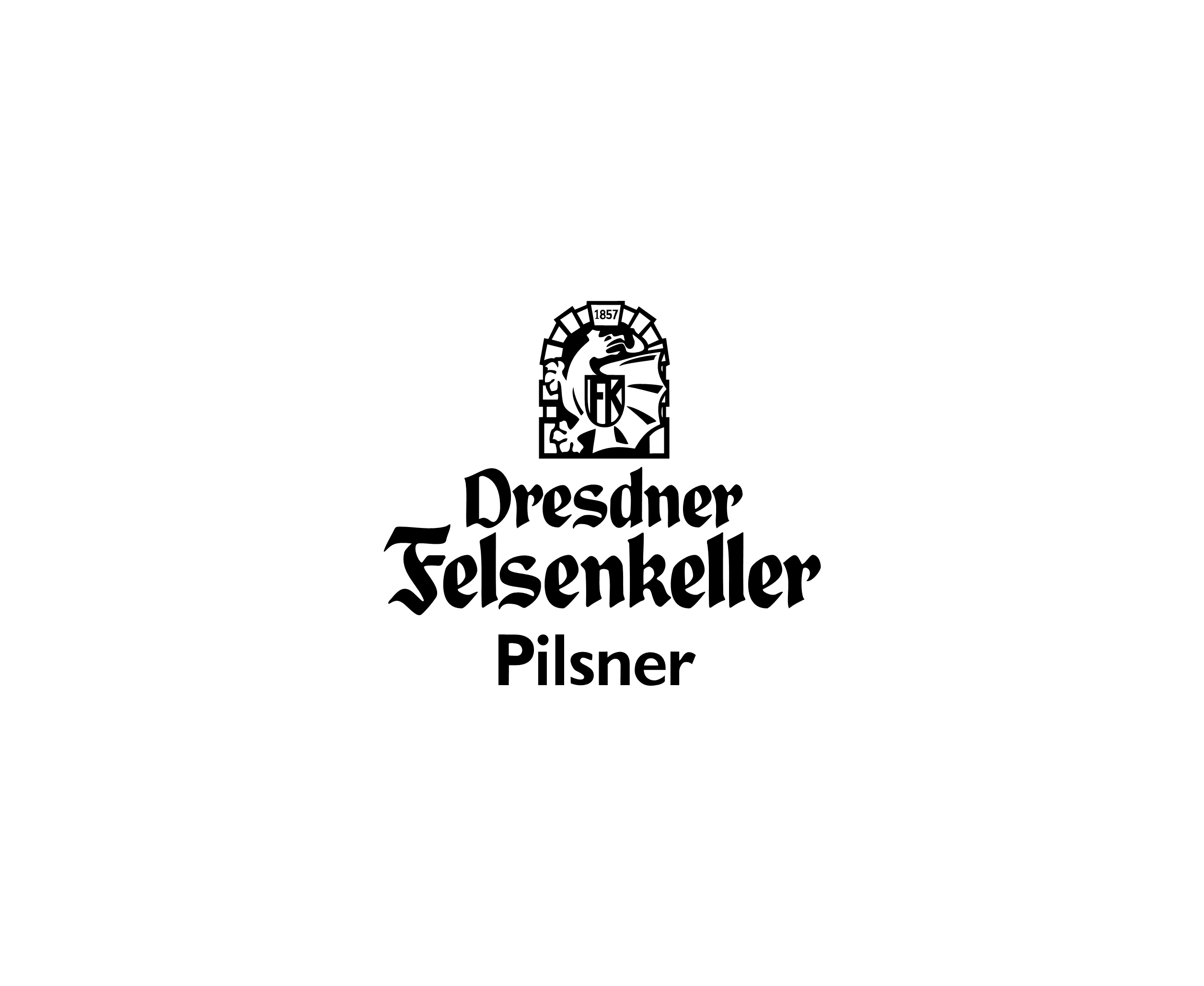 Dresdner Felsenkeller Pilsner标志