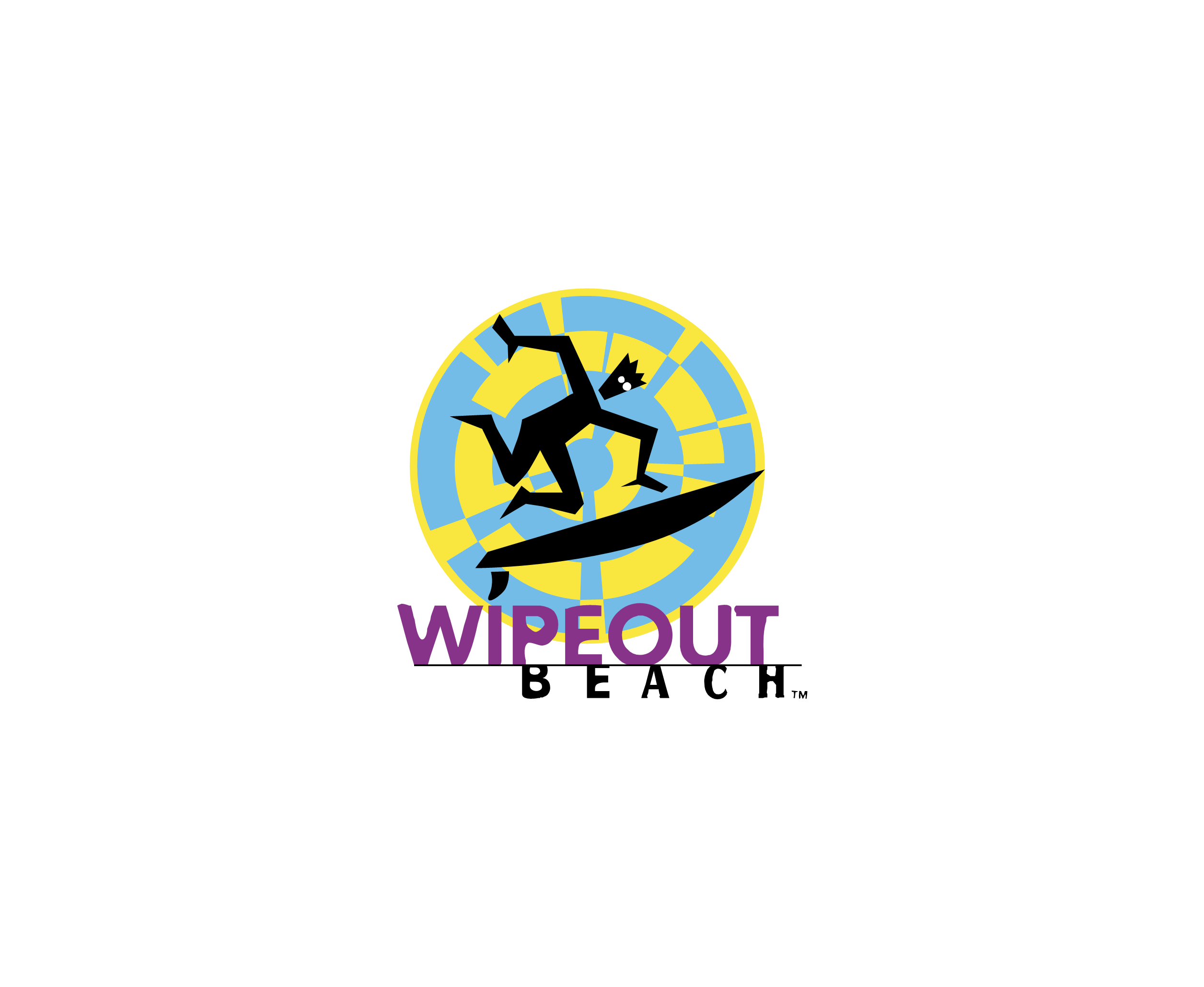 Wipeout Beach标志