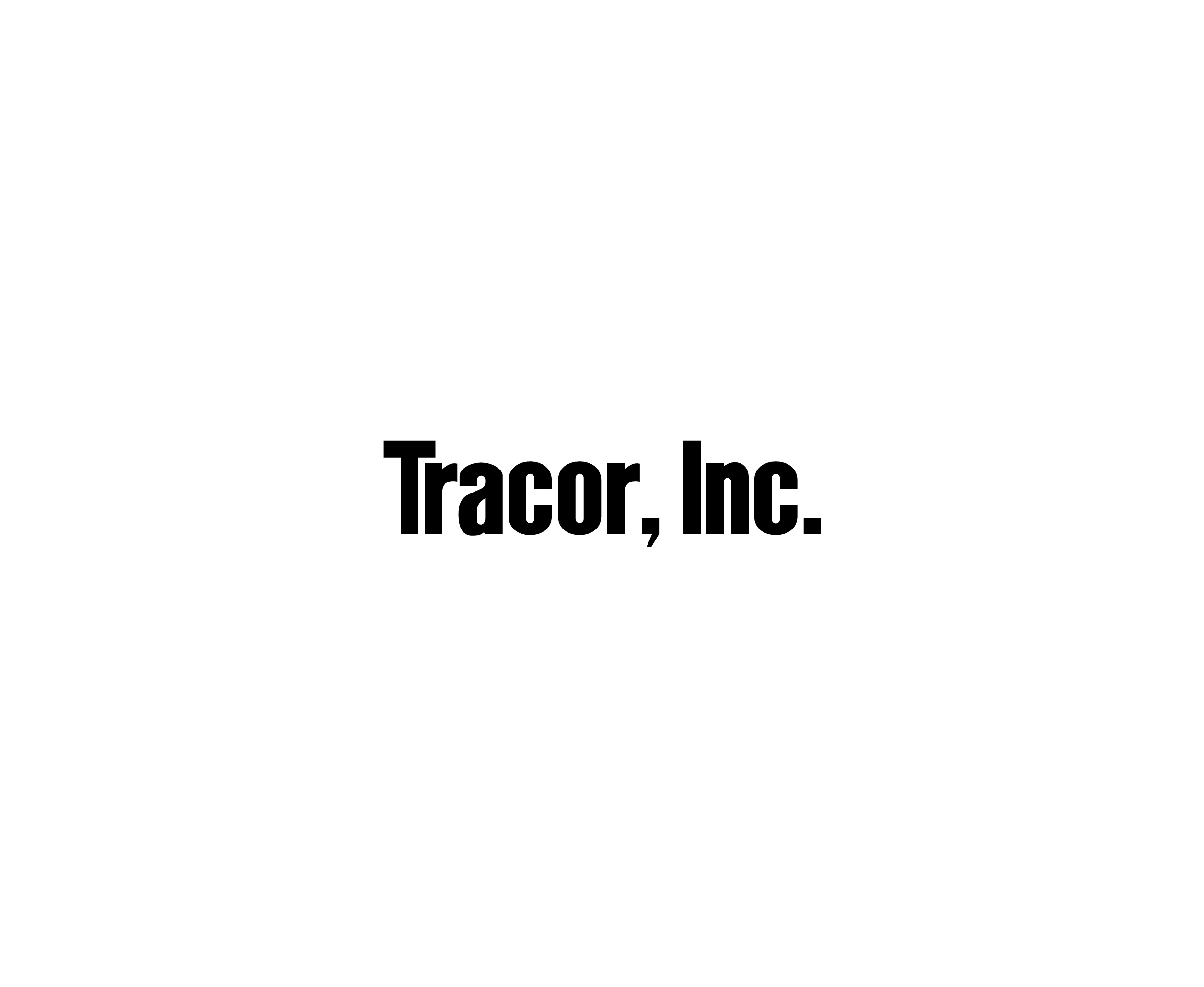 Tracor标志