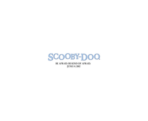 Scooby Doo 4LOGO