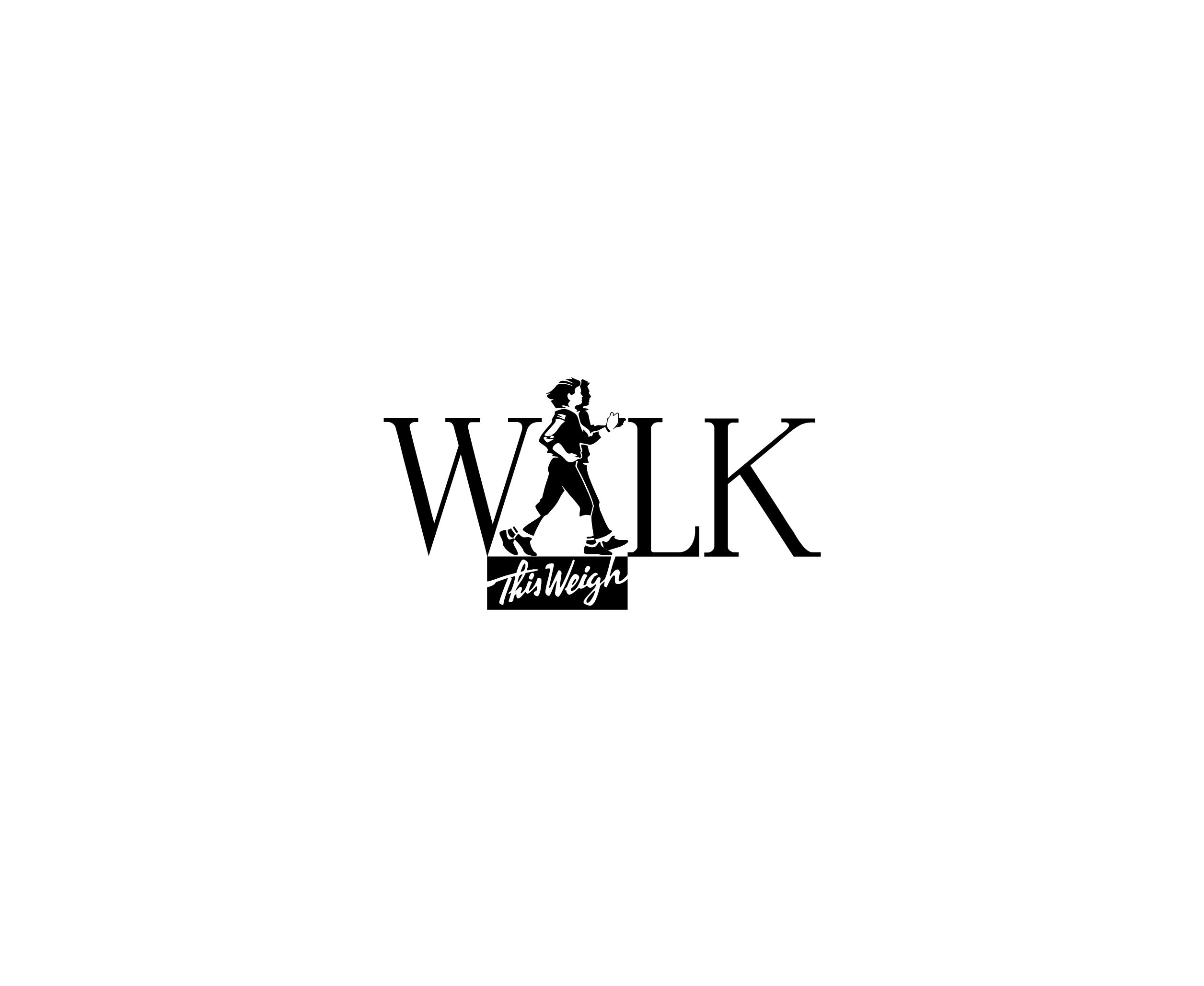 Walk This Weigh标志