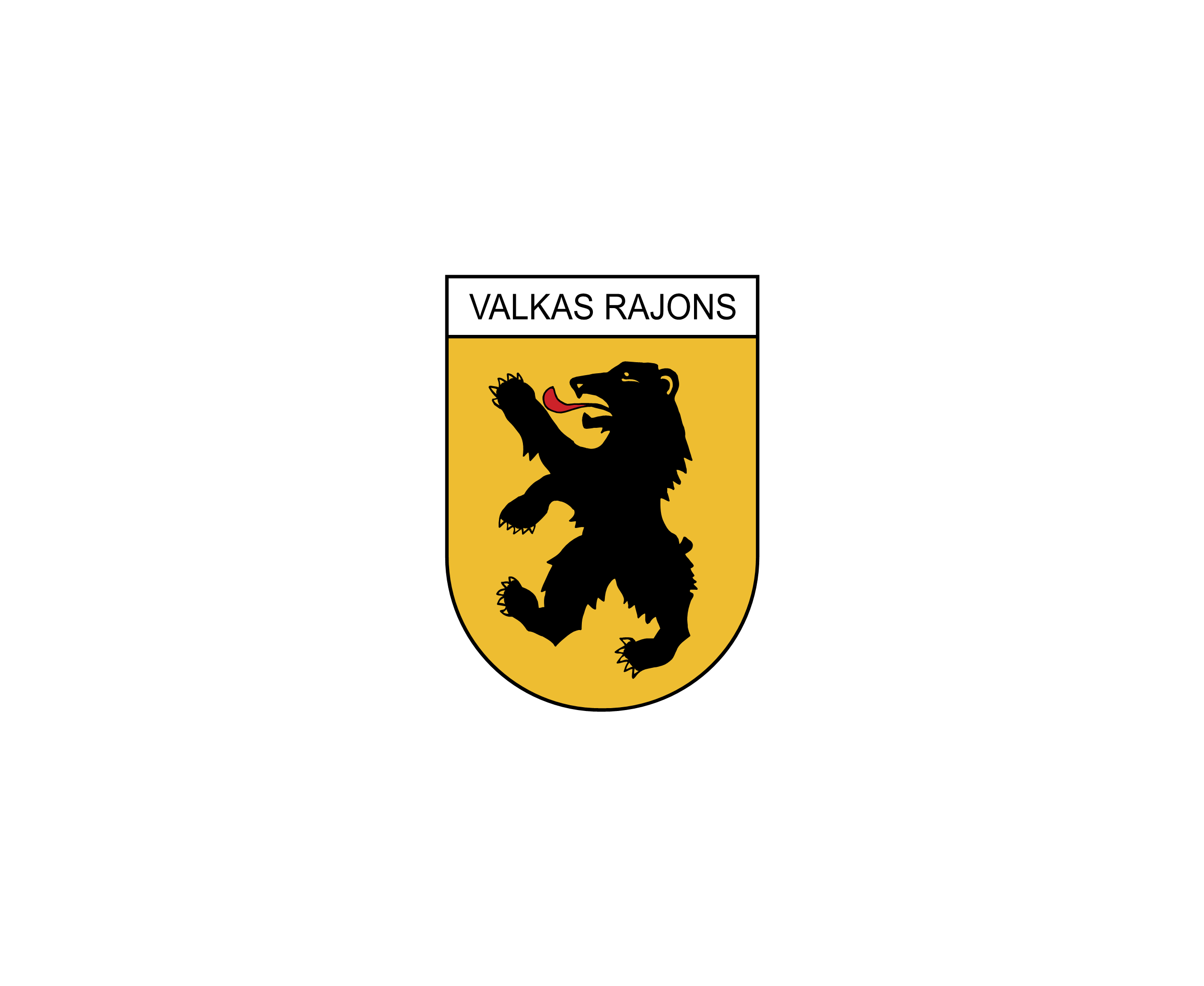 Valkas Rajons标志